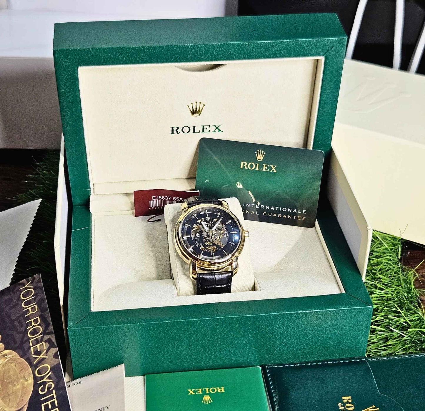 High-Quality RLX Skeleton Automatic Watch Limited Edition