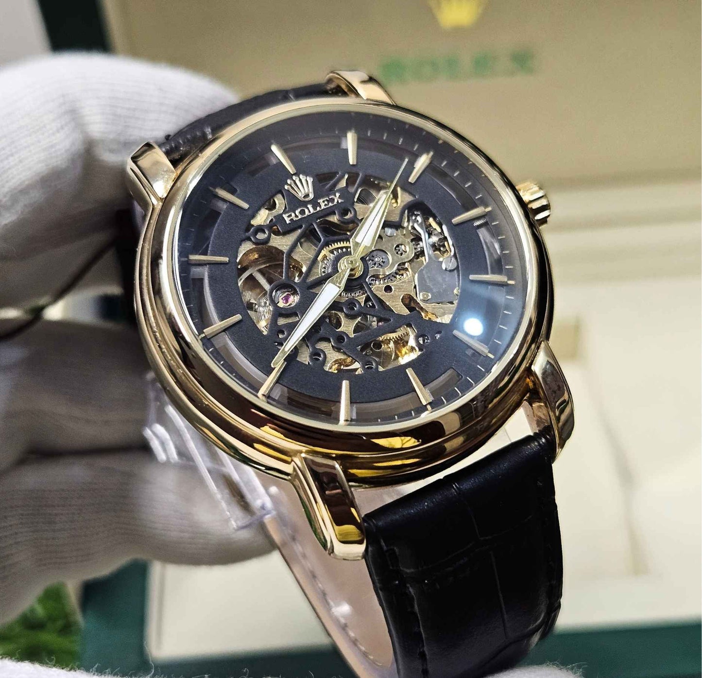 High-Quality RLX Skeleton Automatic Watch Limited Edition