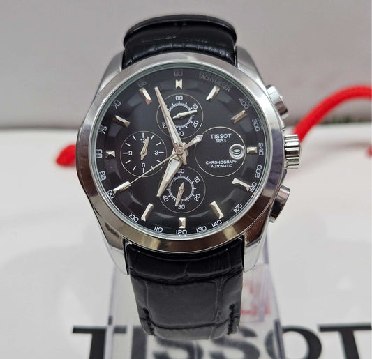 Tissot Chronograph Master Quality Luxury Watch Black - Edition