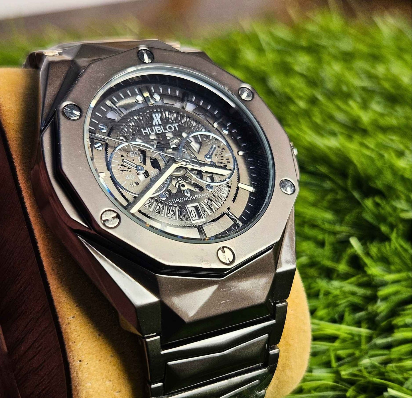 Hublot Premium Quality Diamond-Cut Skeleton Luxury Edition