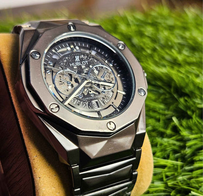 Hublot Premium Quality Diamond-Cut Skeleton Luxury Edition