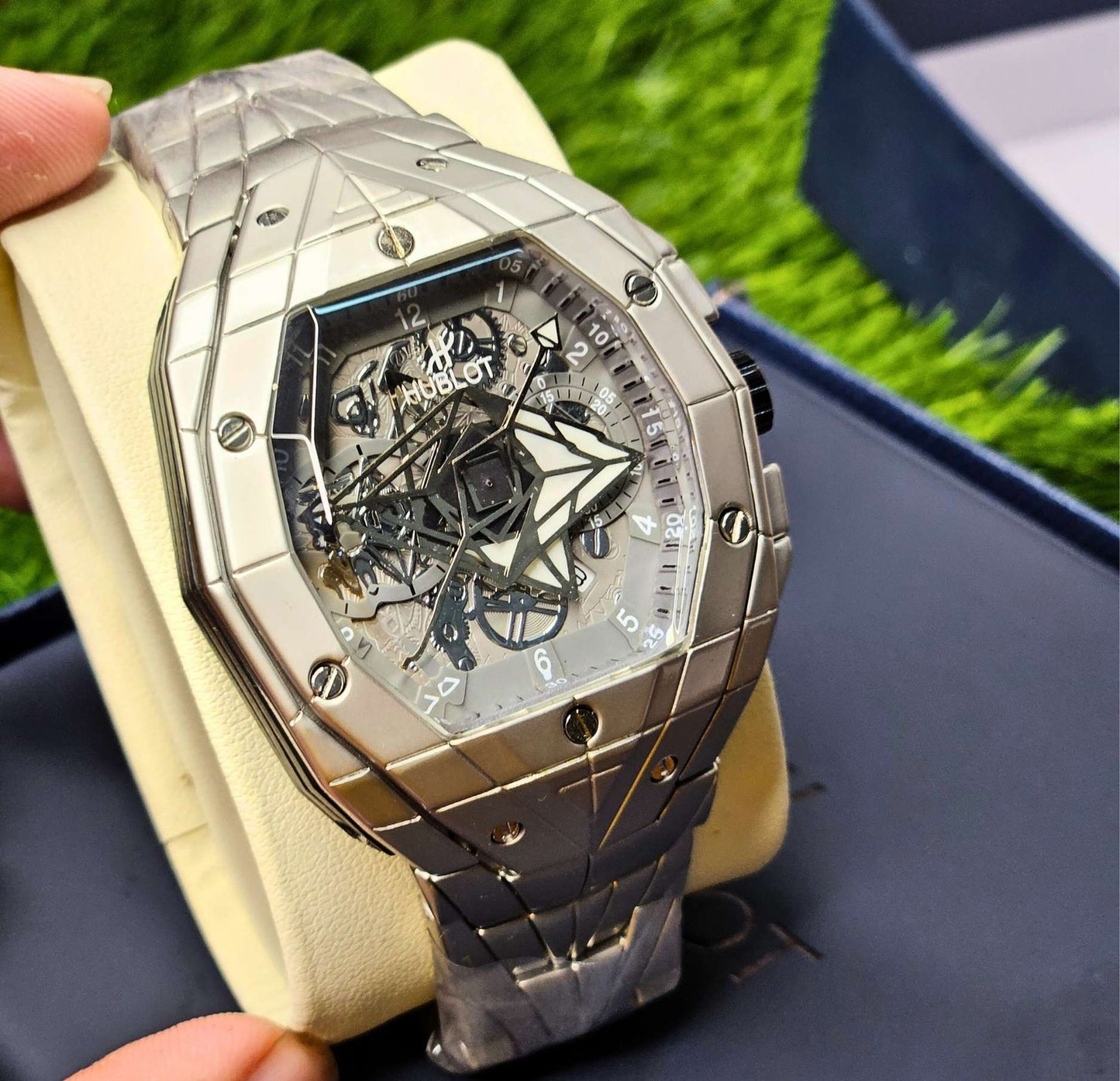 Hublot Geneve (Masterpiece) Premium High Quality Men's Watch (Copy)