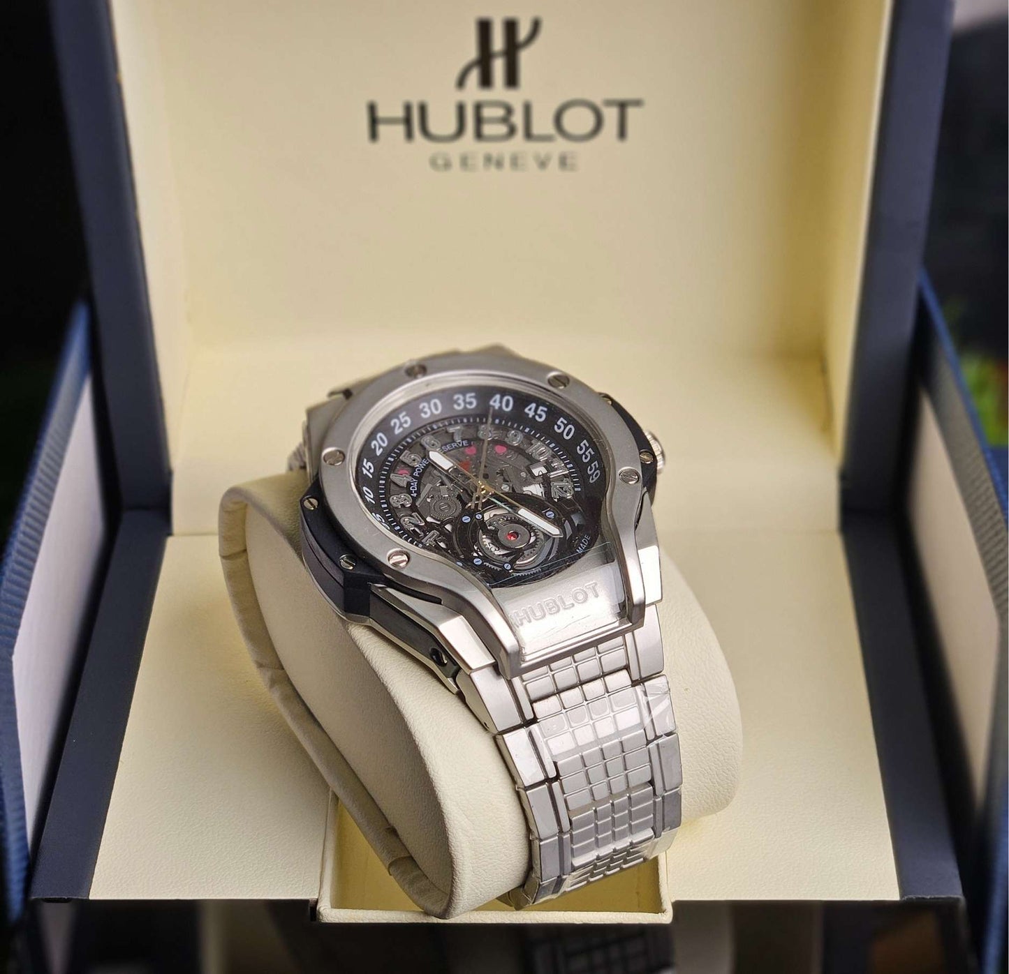 Hublot Geneve (Masterpiece) Tourbillon Bi-Axis Retrograde Luxury Edition