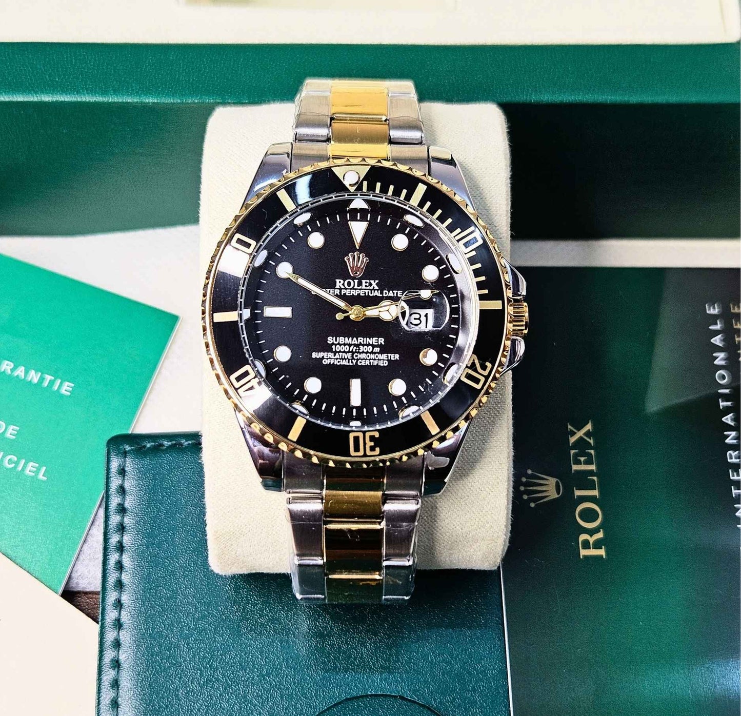 RLX Submariner Dual Tone 41mm (Date Just) AAA Luxury Edition