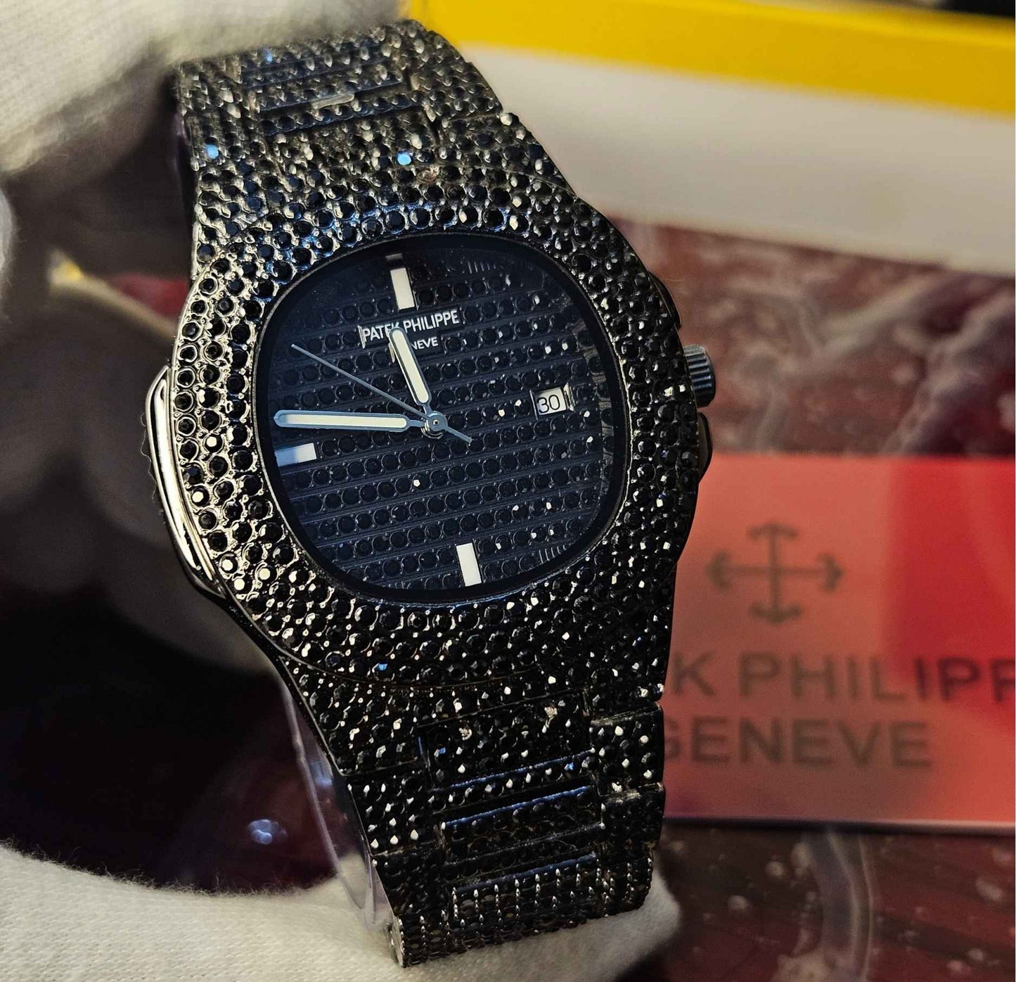 Patek Philippe Iced-toned Masterpiece Premium Quality Black Edition