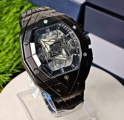 Hublot Geneve (Masterpiece) Premium High Quality Men's Watch (Copy)