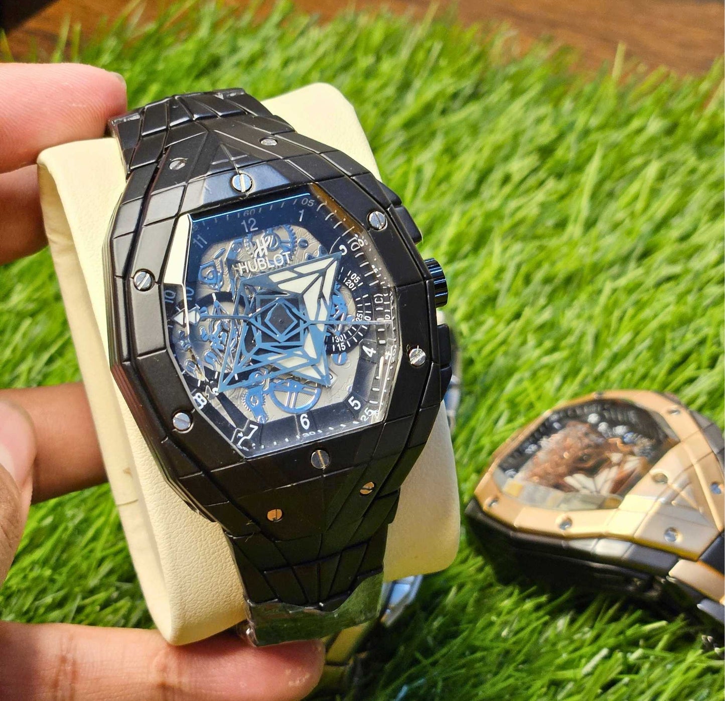 Hublot Geneve (Masterpiece) Premium High Quality Men's Watch (Copy)