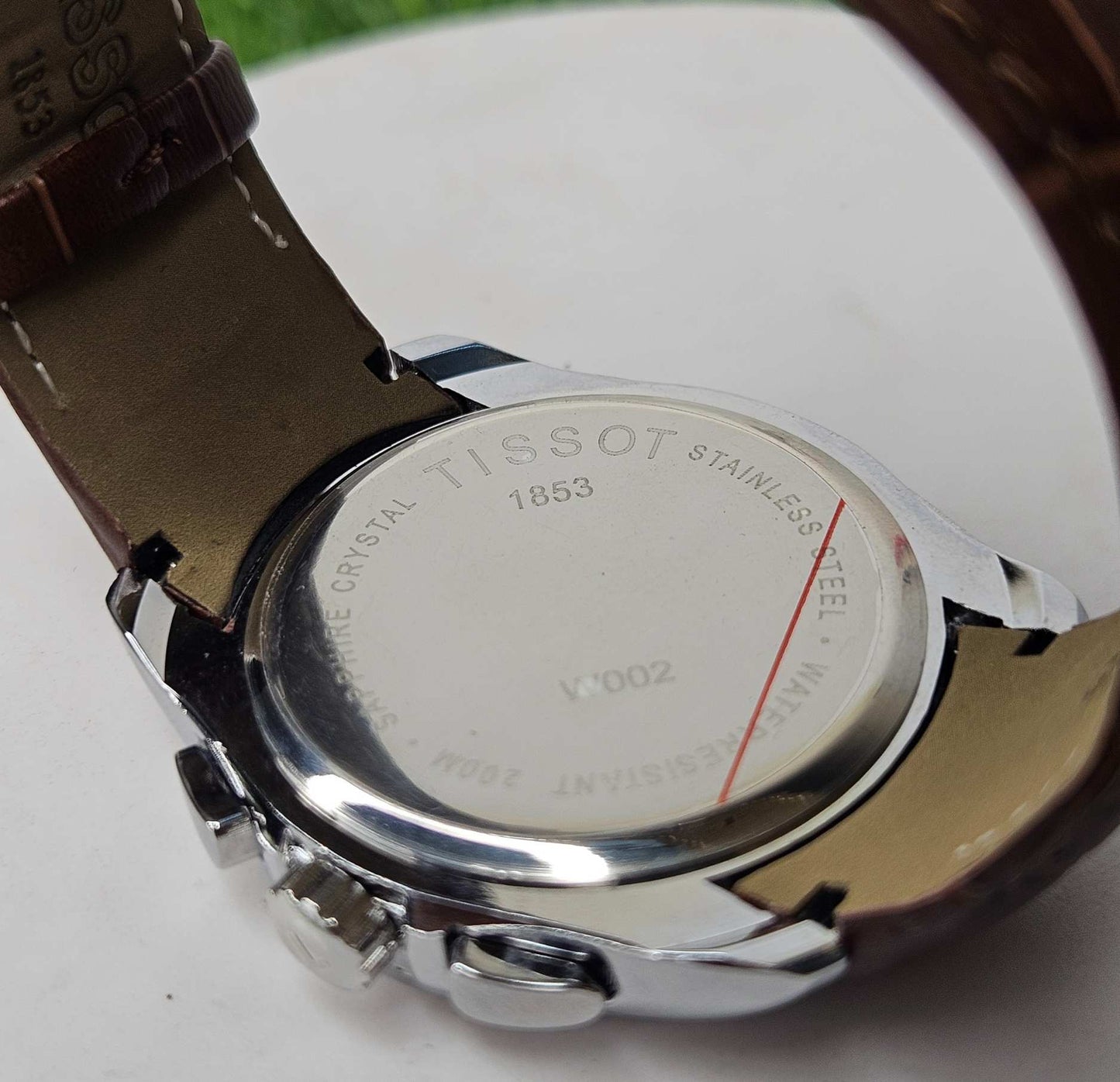Tissot Chronograph Master Quality Luxury Watch White Dial-Edition