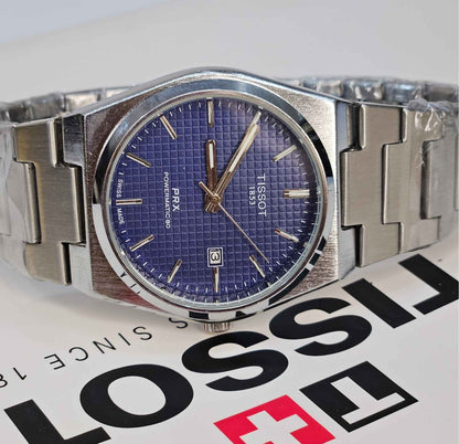 Premium Quality Tissot PRX Master Quality Blue-Dial Edition