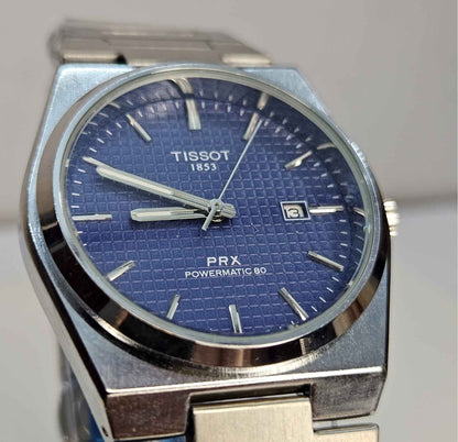 Premium Quality Tissot PRX Master Quality Blue-Dial Edition