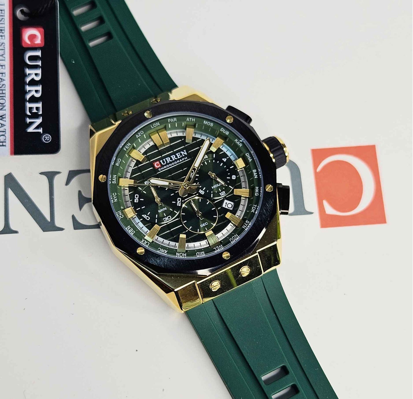 CURREN Chronograph Original Branded Luxury Watch