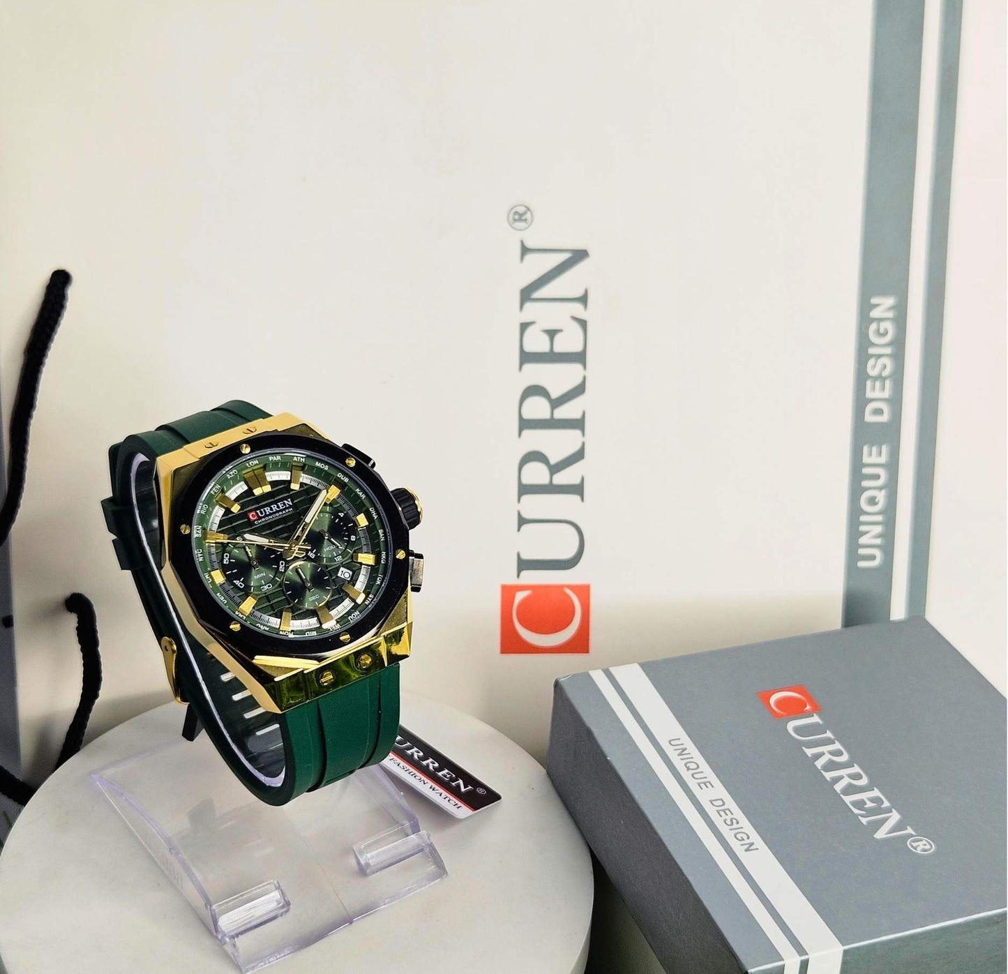 CURREN Chronograph Original Branded Luxury Watch