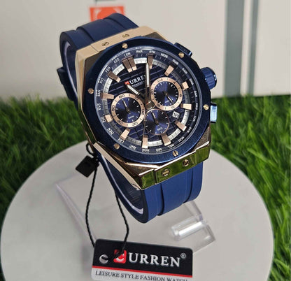CURREN Chronograph Original Branded Luxury Watch Edition