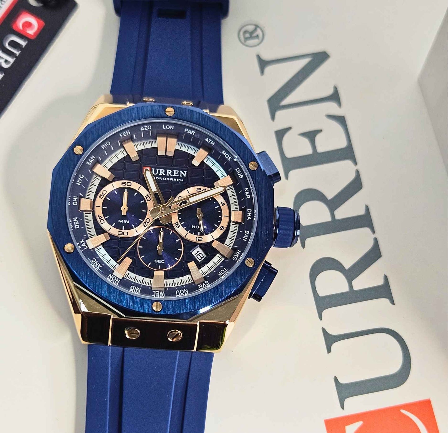 CURREN Chronograph Original Branded Luxury Watch Edition