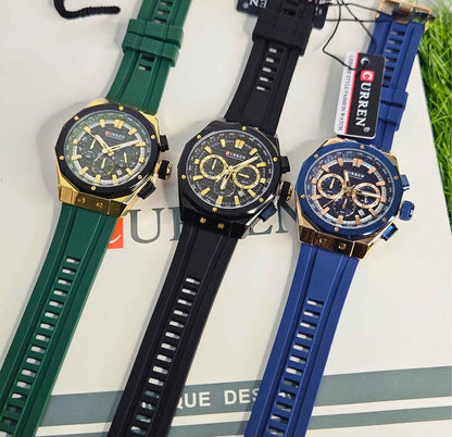 CURREN Chronograph Original Branded Luxury Watch