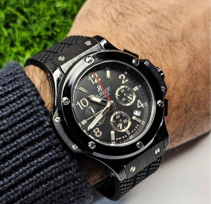 Hublot Genève Chronograph 44mm HUB4100 Branded Luxury Watch
