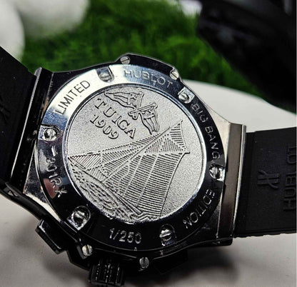 Hublot Genève Chronograph 44mm HUB4100 Branded Luxury Watch