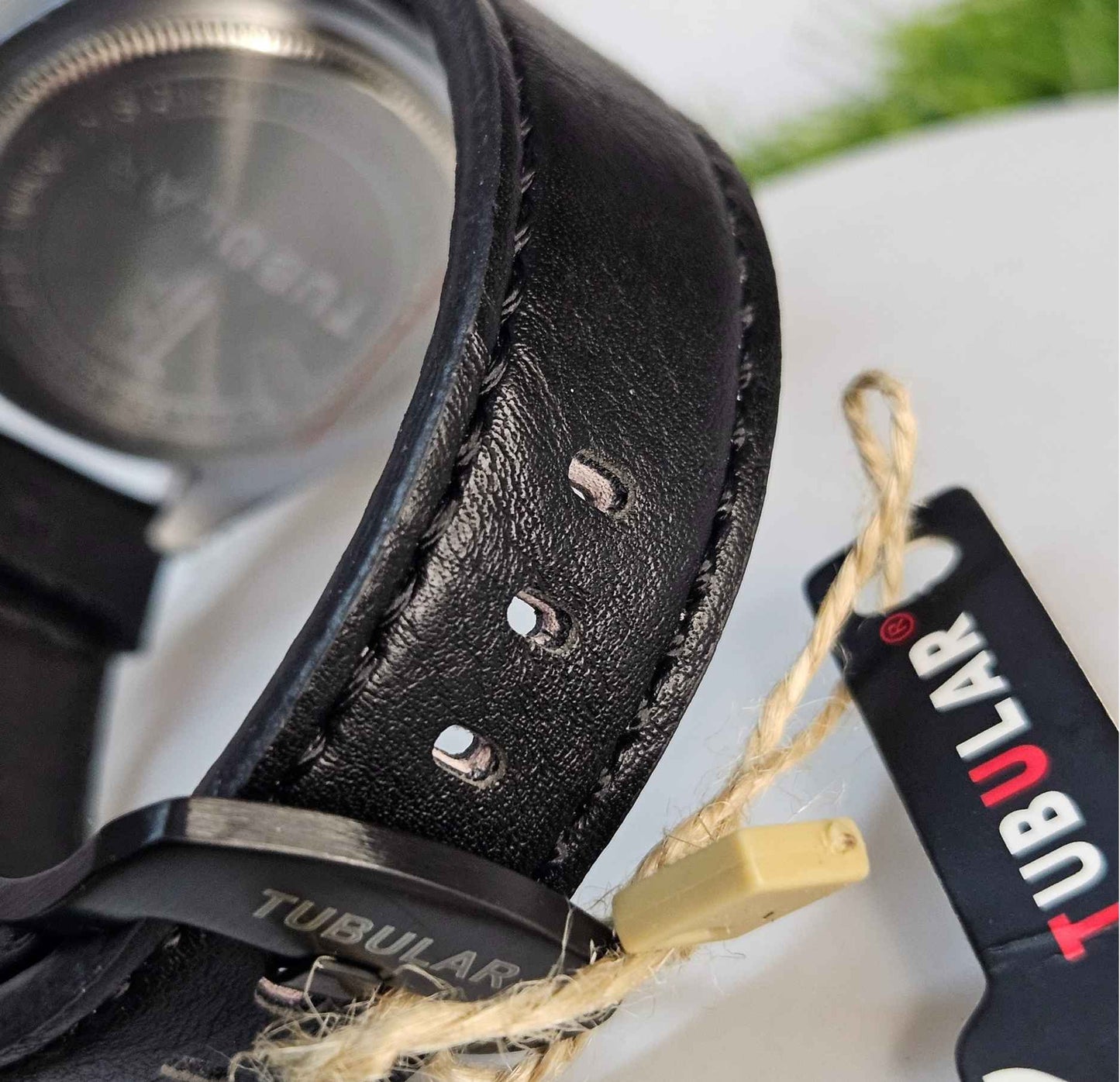 Tubular TB-849721 Branded Luxury Watch with Sub-Second Display Black-Edition