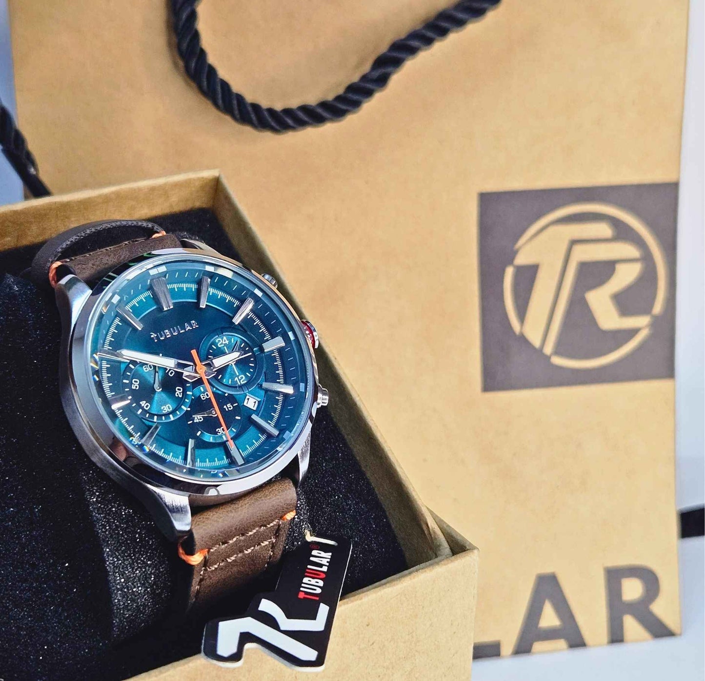 Tubular Chronograph TB-1745240 – Branded Watch with Unique Design & Color
