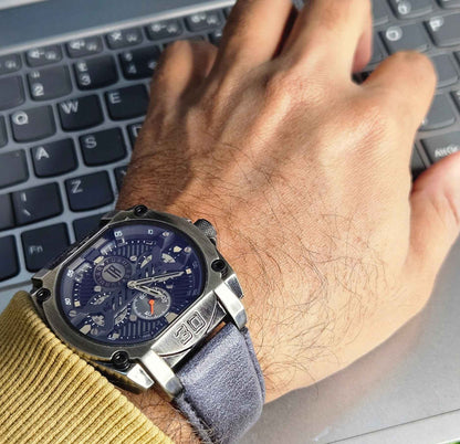 Tubular TB-200988 Branded Luxury Watch with a Sub-Second Display