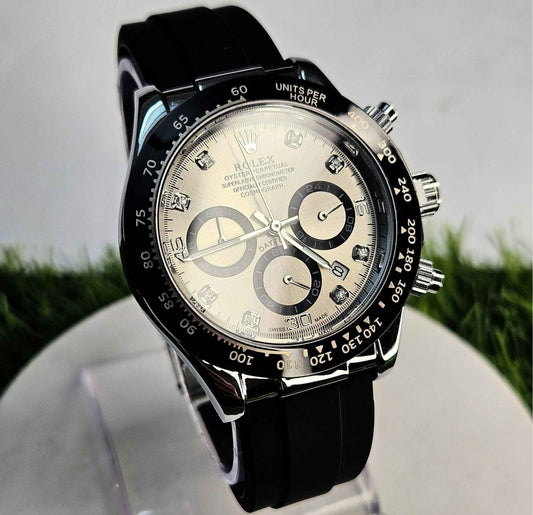 Rolex Cosmograph Daytona Chronograph (Masterpiece) Quality Luxury Silver Edition