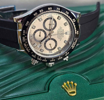 Rolex Cosmograph Daytona Chronograph (Masterpiece) Quality Luxury Silver Edition