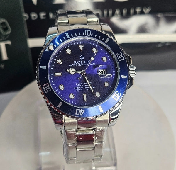 Rolex Submariner Date Just - Stainless Steel Blue Dial Edition