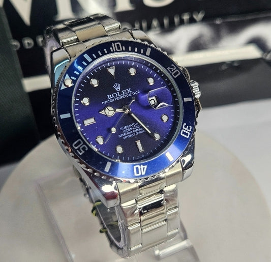 Rolex Submariner Date Just - Stainless Steel Blue Dial Edition