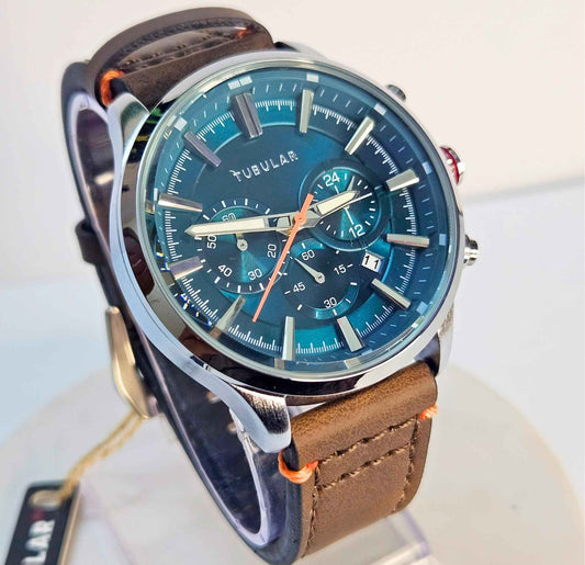 Tubular Chronograph TB-1745240 – Branded Watch with Unique Design & Color