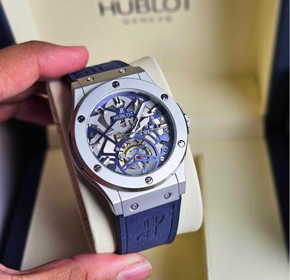 Hublot Geneve (Masterpiece) Inspired Skeleton Dial Watch Luxury Edition