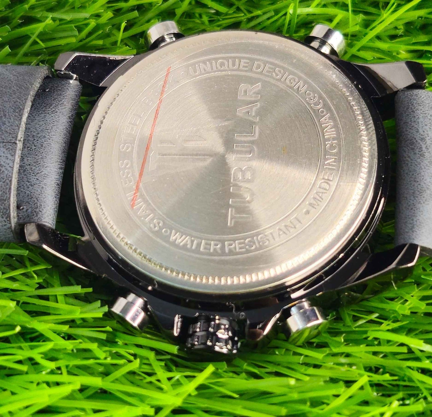 Tubular TB-8765876 Branded Men's Luxury Chronograph Watch Black - Edition