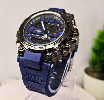 Men's Casio (Masterpiece) Sports Fashion Watch with a Metallic Dial