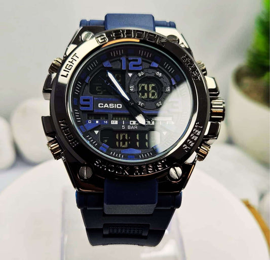 Men's Casio (Masterpiece) Sports Fashion Watch with a Metallic Dial