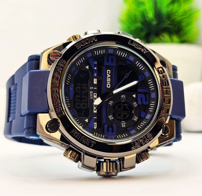 Men's Casio (Masterpiece) Sports Fashion Watch with a Metallic Dial