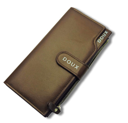 DOUX High Quality Leather Long Wallet Luxury-Edition