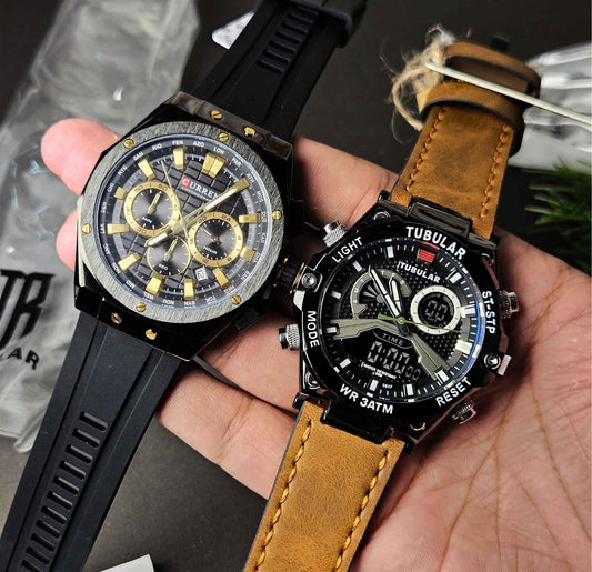 Pack of 2 Branded Luxury Watches
