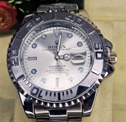 Rolex Yacht-Master 40mm 168628 Silver Dial Luxury Edition