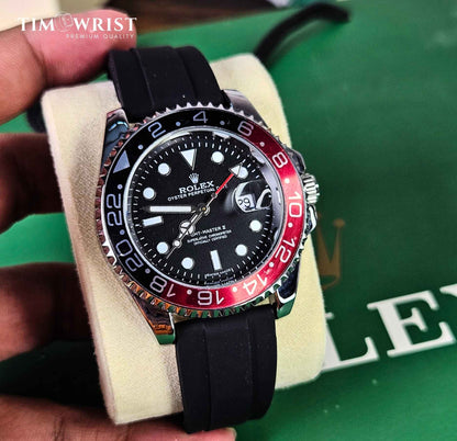 RLX GMT-Master II Pepsi Bezel – Dual Time Watch Luxury Edition