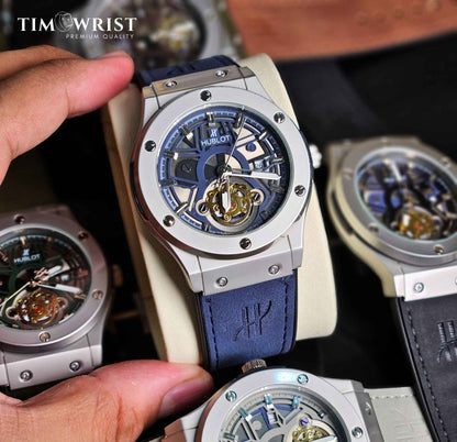 Hublot Geneve (Masterpiece) Inspired Skeleton Dial Watch Limited Edition