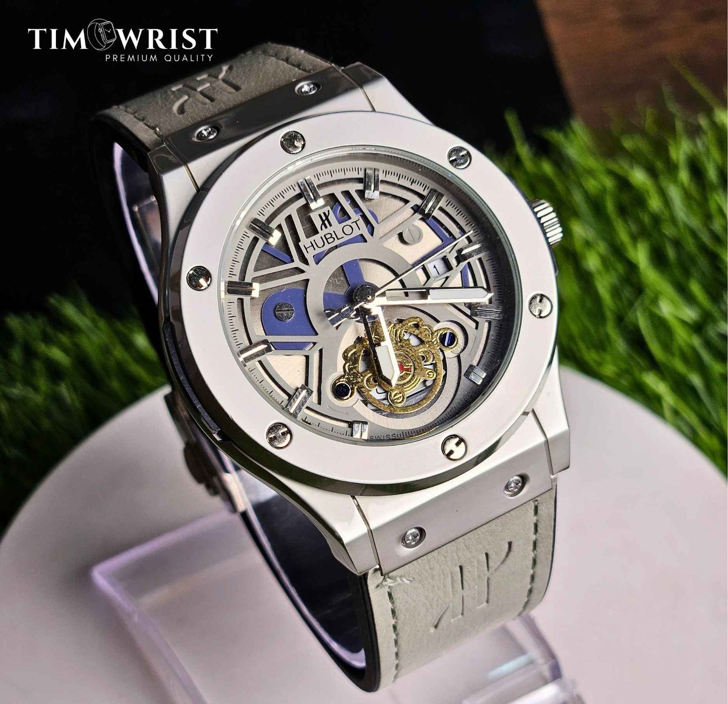 Hublot Geneve (Masterpiece) Inspired Skeleton Dial Watch Limited Edition