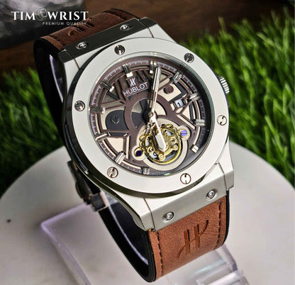 Hublot Geneve (Masterpiece) Inspired Skeleton Dial Watch Limited Edition