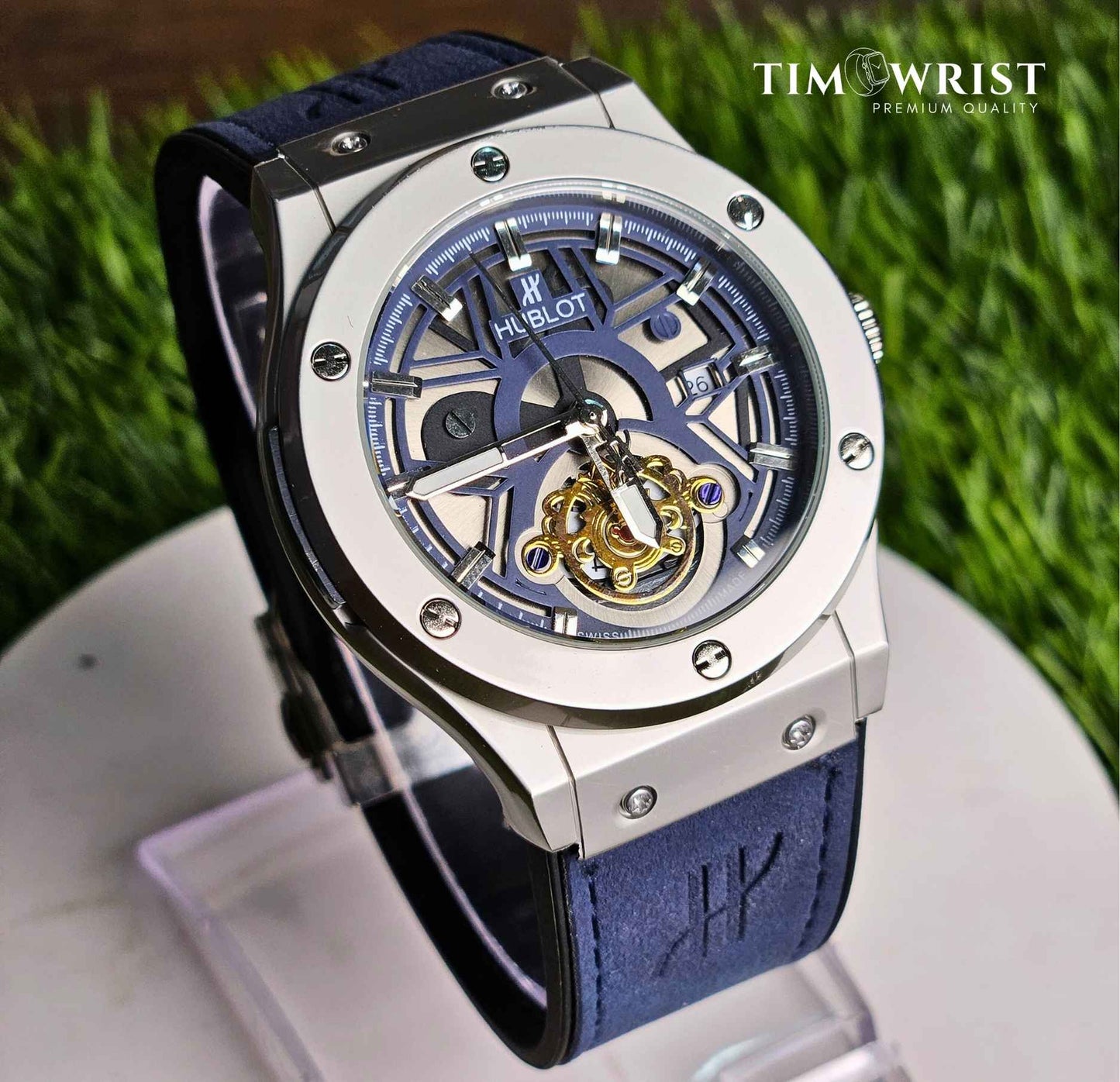 Hublot Geneve (Masterpiece) Inspired Skeleton Dial Watch Limited Edition