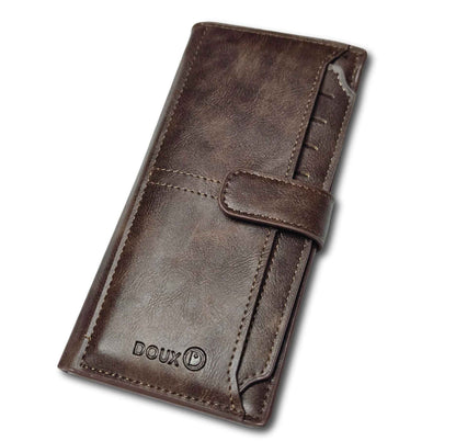 DOUX High Quality Leather Long Wallet Luxury-Edition
