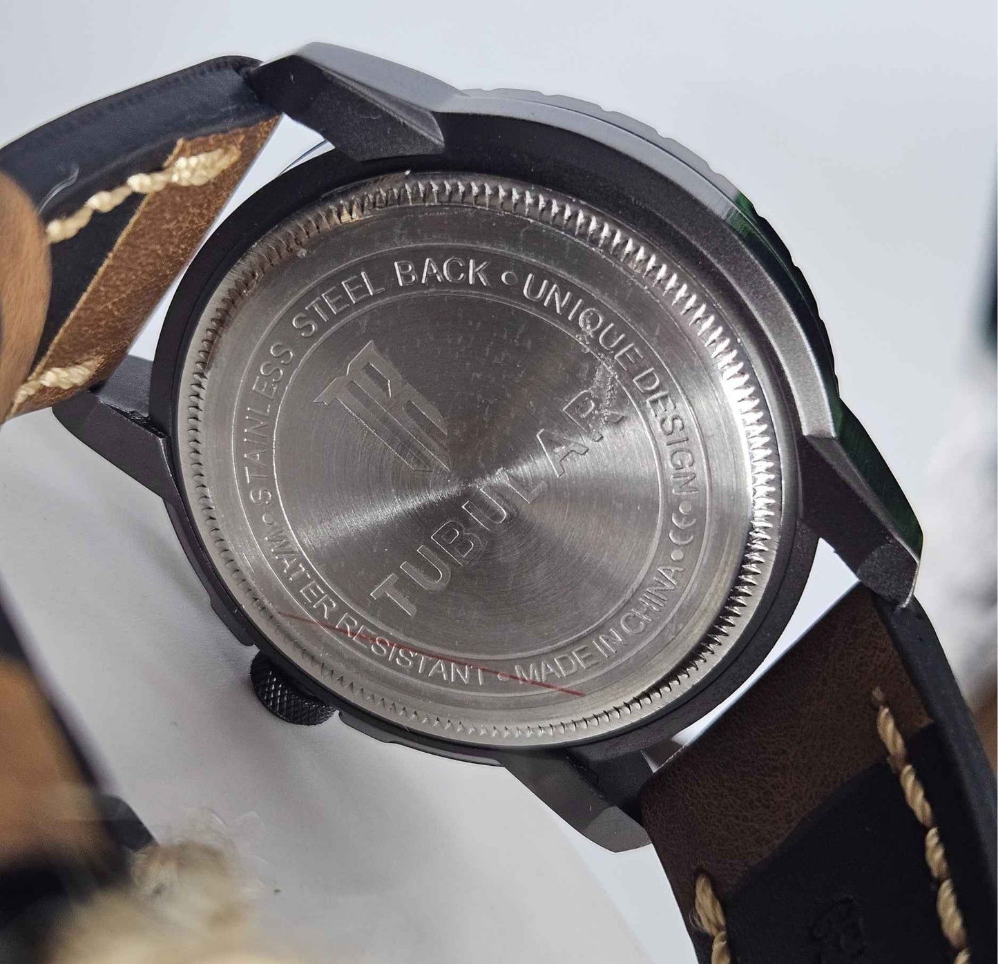 Tubular TB-589657 Branded Luxury Watch with an Elegant Dial and Sub-Second Display