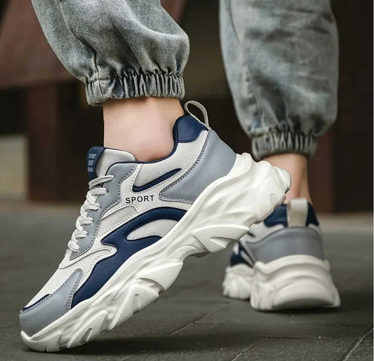 Men's Sneakers – Breathable, Comfortable, Ideal for Outdoors and Fitness.