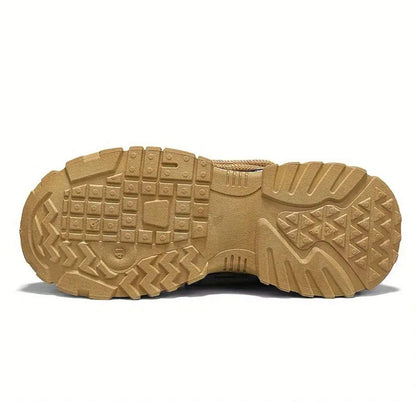Men's Sneakers High-Top Work Boots, 2024 Fall Vintage Style