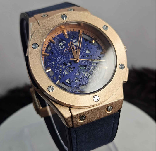Hublot Geneve Rose Gold Luxury Quality Watch Edition