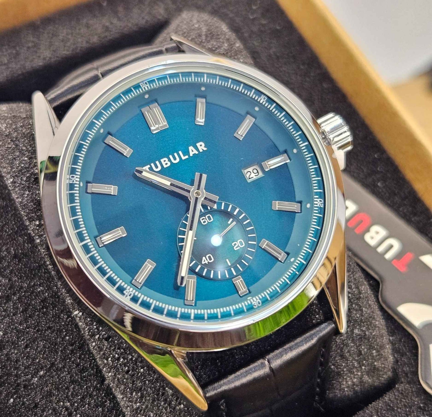 Tubular TB-4265811 Branded Iconic Men's Luxury Watch with Sub-Second Display