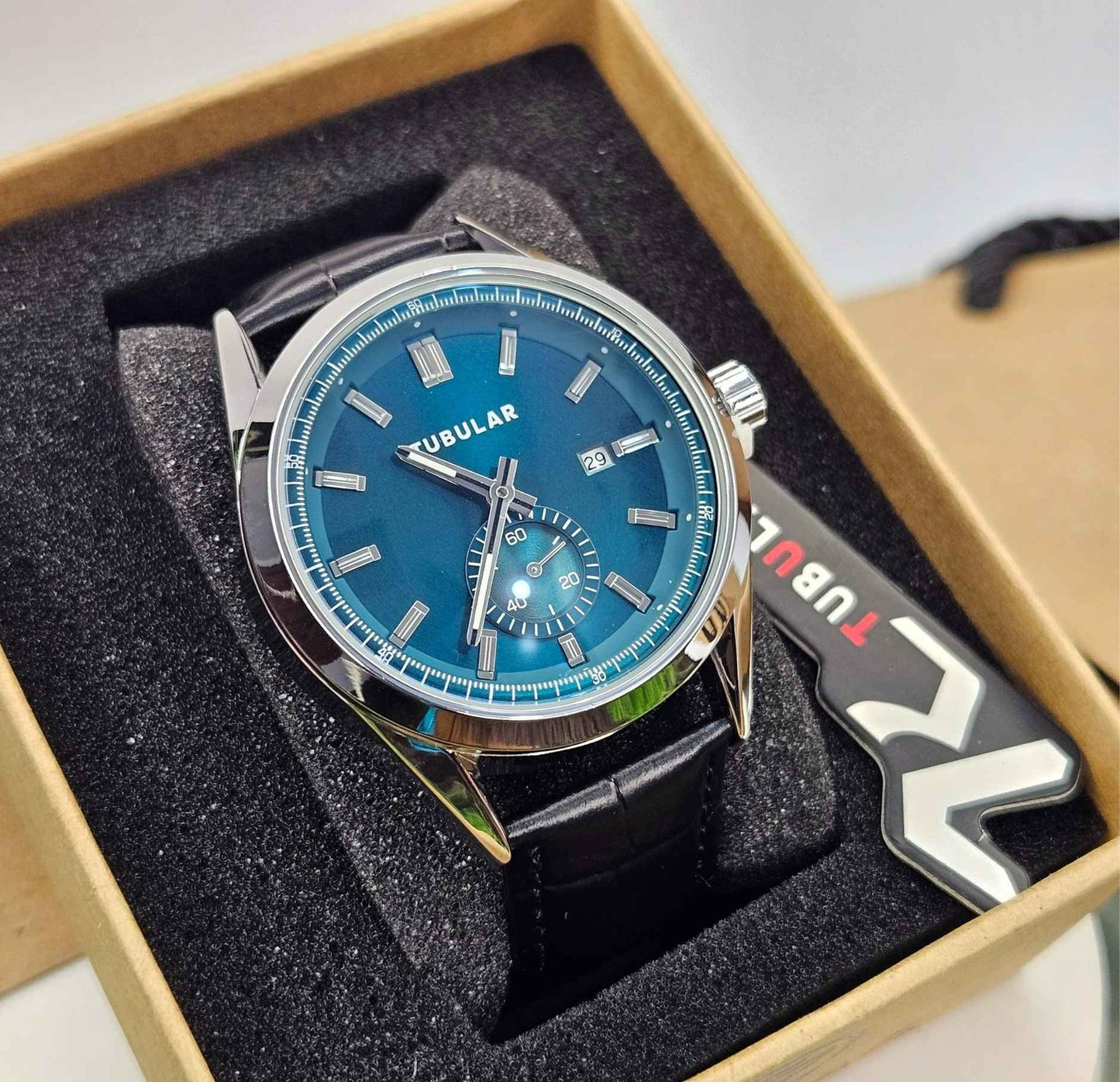 Tubular TB-4265811 Branded Iconic Men's Luxury Watch with Sub-Second Display